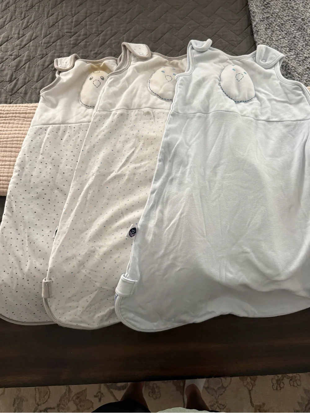 Nested bean sleep sack bundle (M)